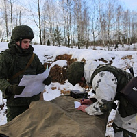 Мотострелковый взвод к «бою» готов