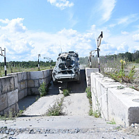 Сбор с водителями бронетранспортеров БТР-82А в 38 одшбр