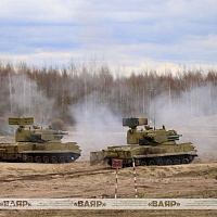 На 174-м учебном полигоне ВВС и войск ПВО проходит тактическое учение с боевой стрельбой