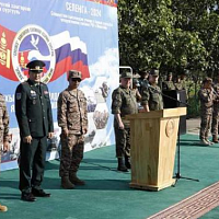 В Монголии прошла церемония открытия российско-монгольских учений «Селенга-2024»