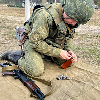 С военнослужащими 7-го инженерного полка прошли занятия по огневой подготовке