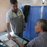 Белорусский военно-полевой госпиталь в Сирии продолжает свою работу