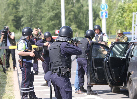 Завершающий этап командно-штабного учебного сбора с территориальными войсками