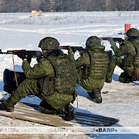 Занятия с военнообязанными, призванными из запаса