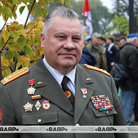 Закладка аллеи в честь 35-летия Минской городской организации ветеранов войны в Афганистане «Память»