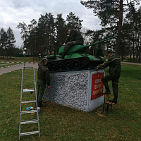 Воины 19 омбр навели порядок на территориях и объектах Заслоновского гарнизона