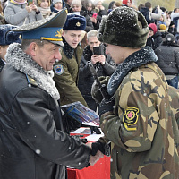 Клятва на верность Отечеству в Брестской крепости