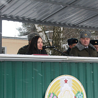 Зенитчики присягнули на верность Родине