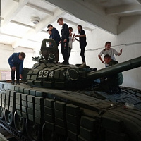 В гостях у гвардейцев