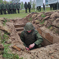 Занятия с военнослужащими 36 дмостбр