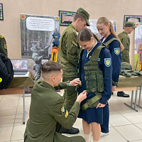 В Бобруйске прошла военно-патриотическая профориентационная акция «Готовы Родине служить!»