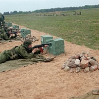 Занятия с гвардейцами