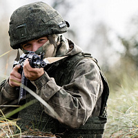 Занятия по тактической подготовке с курсантами Военной академии