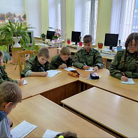 Занятия с воспитанниками военно-патриотического клуба «Ракетчик»