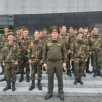 Гвардейцы посетили музей истории Великой Отечественной войны