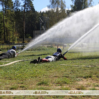 Второй этап лично-командного чемпионата Вооружённых Сил по пожарно-спасательному спорту