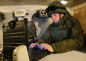 В ходе учения на Южном Урале артиллеристы ЦВО применили комплексы разведки, управления и связи «Стрелец»
