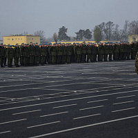 Торжественные мероприятия в 38 одшбр