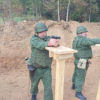Учебные сборы по территориальной обороне в Червенском и Березинском районах
