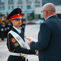 В Гомеле кадетам вручили аттестаты