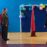В Ходосовской базовой школе открылся военно-патриотический класс
