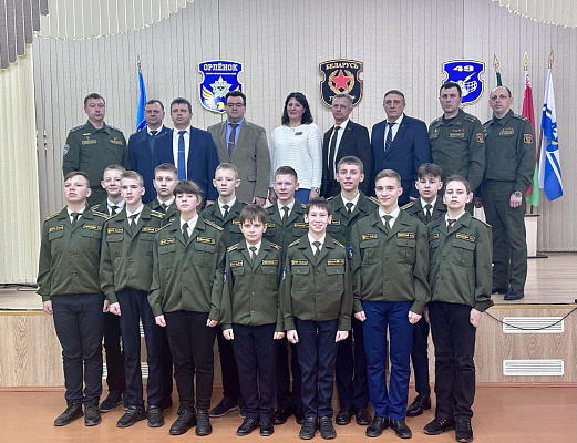 Открытие военно-патриотического клуба «Орлёнок»