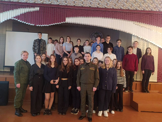 В рамках профориентационной работы