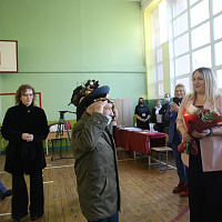 Ветераны голосуют за процветание страны