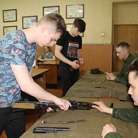 Открытие военно-полевых сборов в Бобруйске