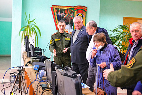 Праздник в Минской военной комендатуре