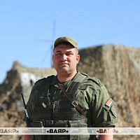 Белорусские военнослужащие, принимающие участие в оперативно-тактическом учении, заступили на боевое дежурство