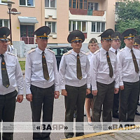 В ЗОК открыта знаковая табличка у мемориальной доски генерал-лейтенанту инженерных войск Дмитрию Карбышеву