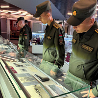 Курсанты Военной академии посетили музей
