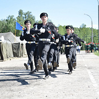 На полигоне Брестский проходит областной этап военно-патриотической игры «Орленок»
