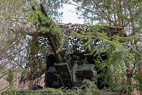 Тактическое учение на полигоне Лосвидо