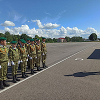 Открытие военно-патриотического лагеря