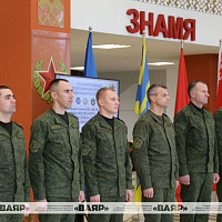 Открытие 6-й спартакиады среди военнослужащих командований и управлений