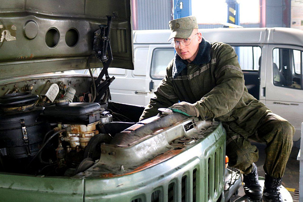 Перевод техники на зимний режим эксплуатации в 65 автбр