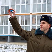 Военнослужащие Могилёвского гарнизона получили ключи от арендного жилья в Могилёве