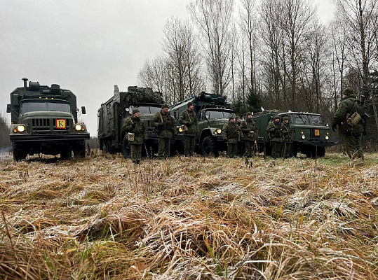 Плановые занятия по боевой готовности в 377 зрп