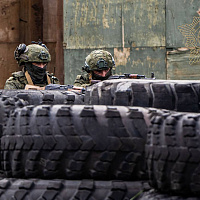 Занятия с курсантами Военной академии