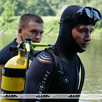 Сбор водолазных подразделений инженерных войск Вооружённых Сил