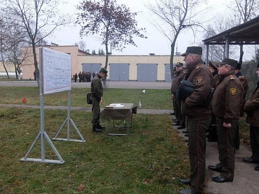 Сбор с офицерами органов управления и воинских частей инженерных войск