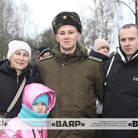 Ритуал принятия Военной присяги новобранцами Гродненского гарнизона