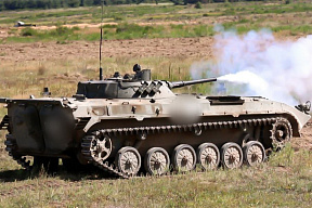 Занятие по огневой подготовке с военнослужащими 11 омбр