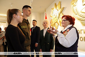 В Музей славы Могилёвщины передана одна из капсул с посланием от ветерана Великой Отечественной войны