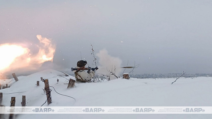 На Гожском полигоне проходят занятия по боевой подготовке с военнослужащими 6 омбр