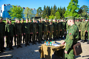В Минской военной комендатуре прошел единый день безопасности военной службы