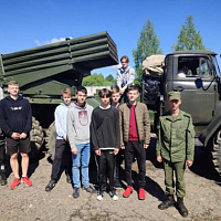 В гостях у гвардейцев