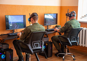 В 111-й гвардейской артиллерийской бригаде открылся класс подготовки операторов БПЛА